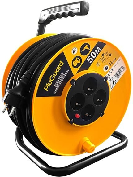 بكرة كابل بأربعة مخارج 50 متر اى-لوك